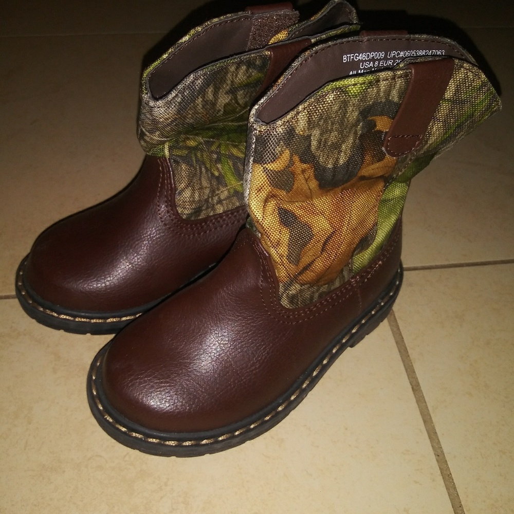 Toddler cow boy boots